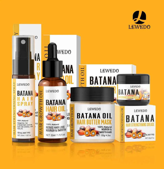 Pure Batana Hair Care Oil Thickening Spray Batana Hair Growth Spray 30ml Moisturizing Strengthens Hair Prevents Hair Loss Mask - NamafadStore