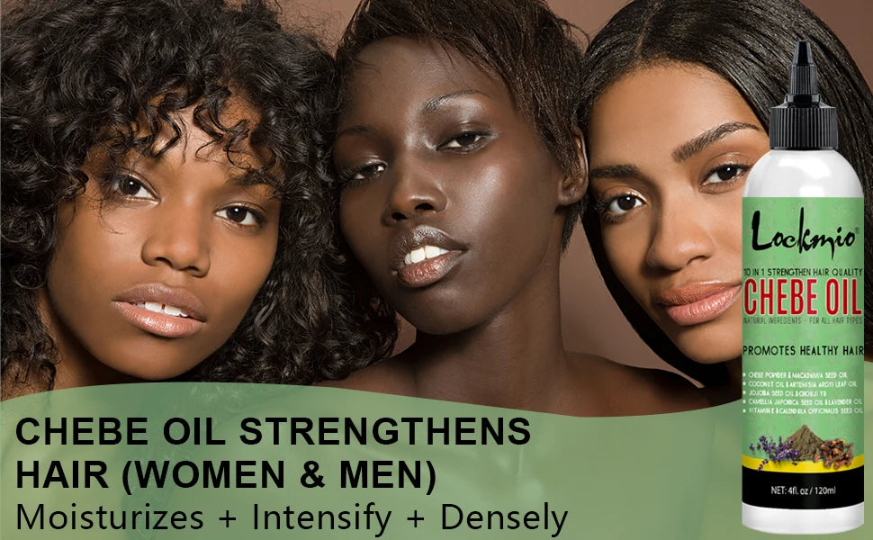 10 in 1 Natural Chebe Oil with African Chebe Powder for Hair Moisturizer for Scalp Hair Stronger - NamafadStore