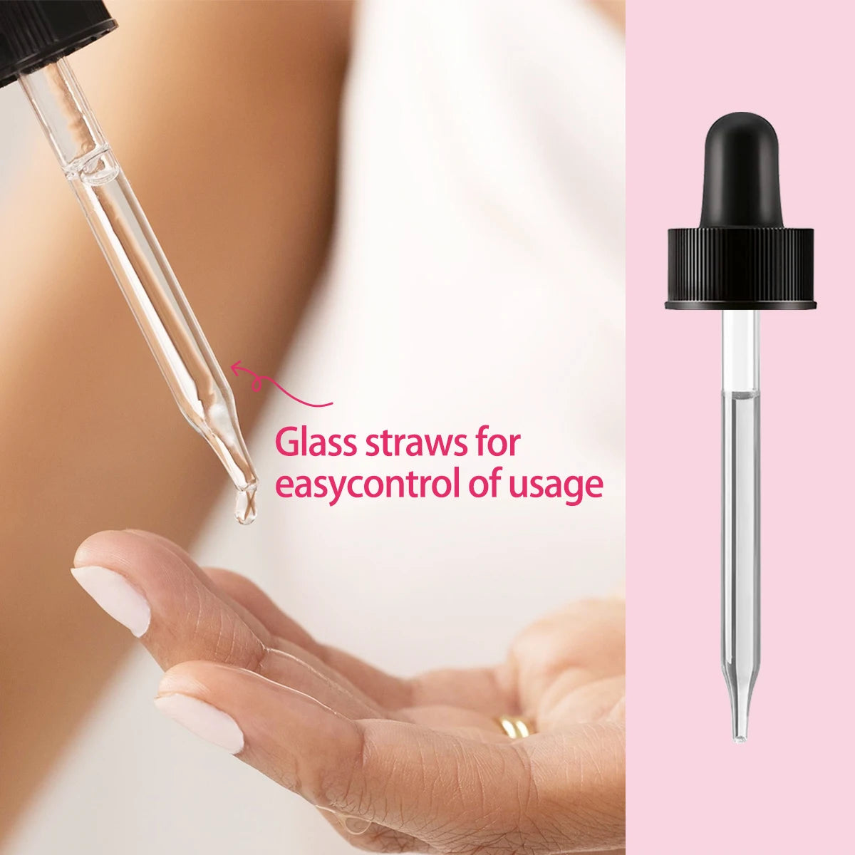 Geranium essential oil can replenish moisture and nourish the skin. It is suitable for body massage and hair care.