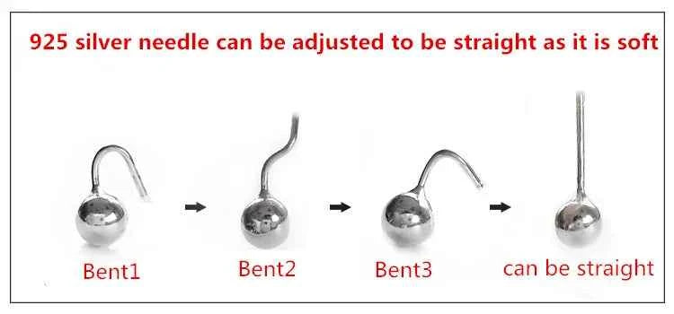 Fashion Jewelry 925 Silver Needle Elegant Temperament White Color Petal Earrings For Women Wedding Gifts Sweet Design Hot Sale