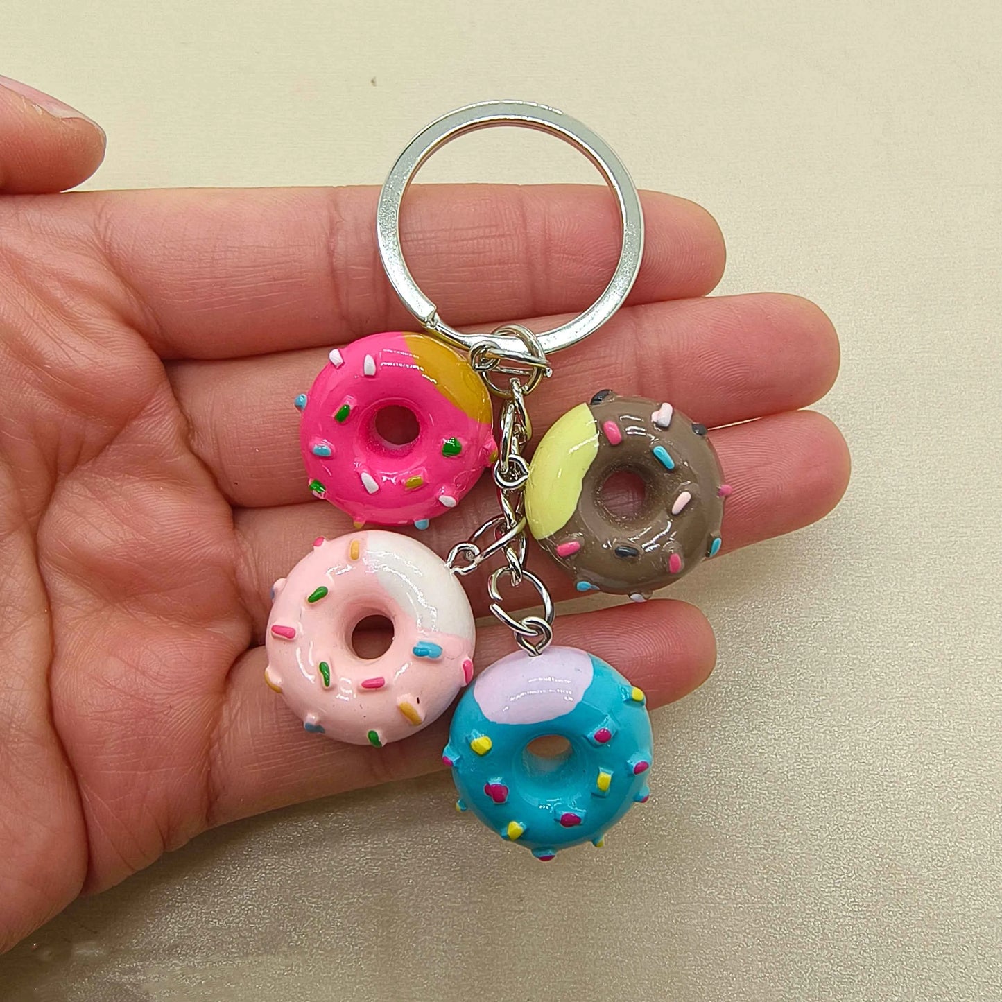 1 Pair Colored 3D Donut Food Drop Earrings For Women Kid Gift Fashion Creative Funny Kawaii Cake Charms Dangle Earrings Jewelry