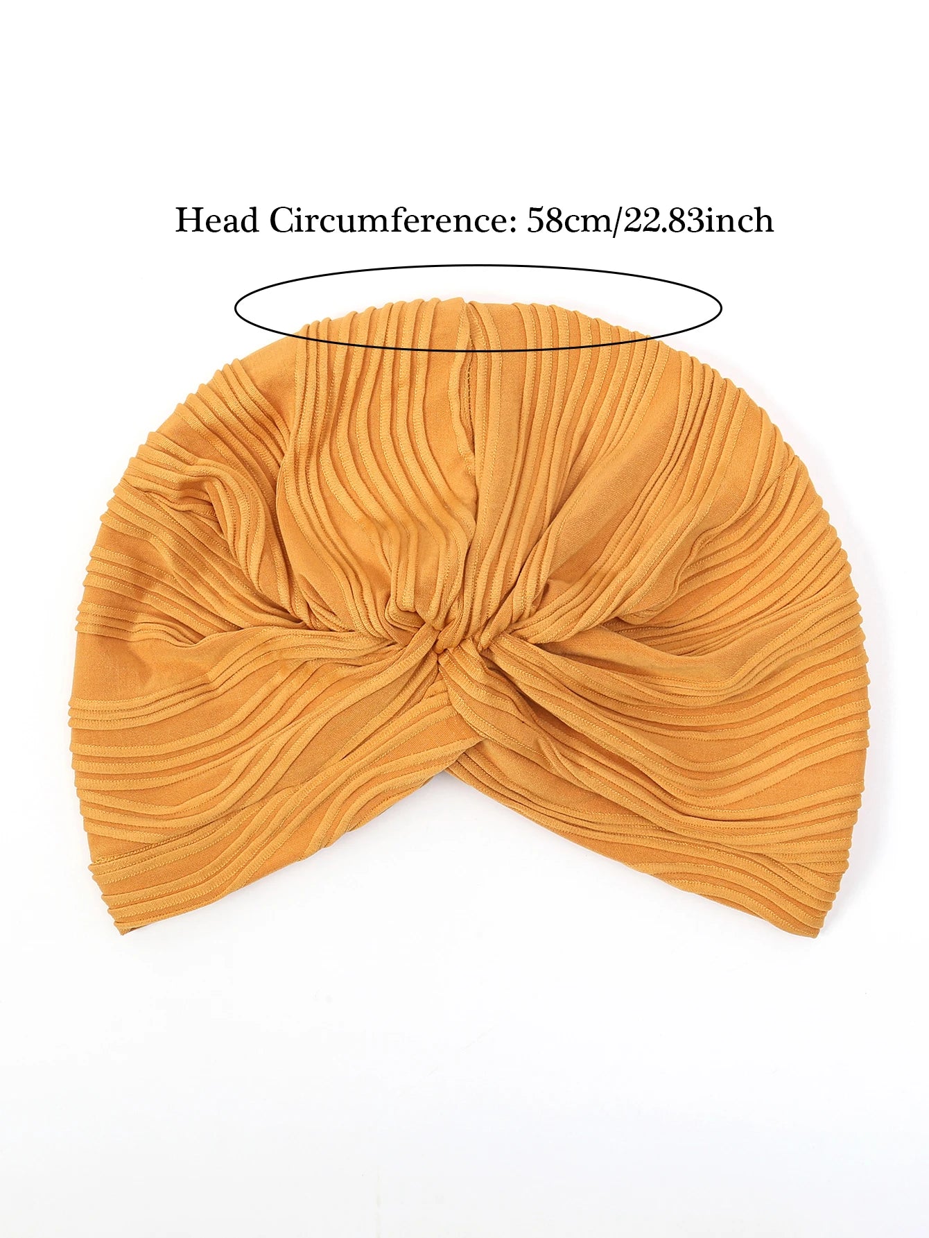 Solid Color Crinkle Muslim Hijab Caps Women's Headscarf Hat Chemo Hats Hair Care Fashion Turban Bonnet Adjustable - NamafadStore