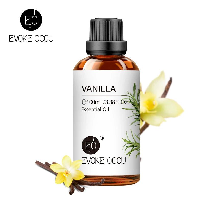 EVOKE OCCU100ML Essential Oils, Lavender Vanilla Eucalyptus Jasmine Rose Mint Oil for Diffuser, Humidifier, Scented Candle, Soap - NamafadStore