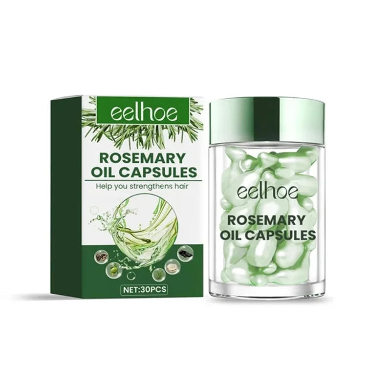 Rosemary Essential Oil Kit Mint Split Ends Dry Spray Nourishing Treatment Hair Mask Strengthening Moisturizing Shampoo Women Men - NamafadStore