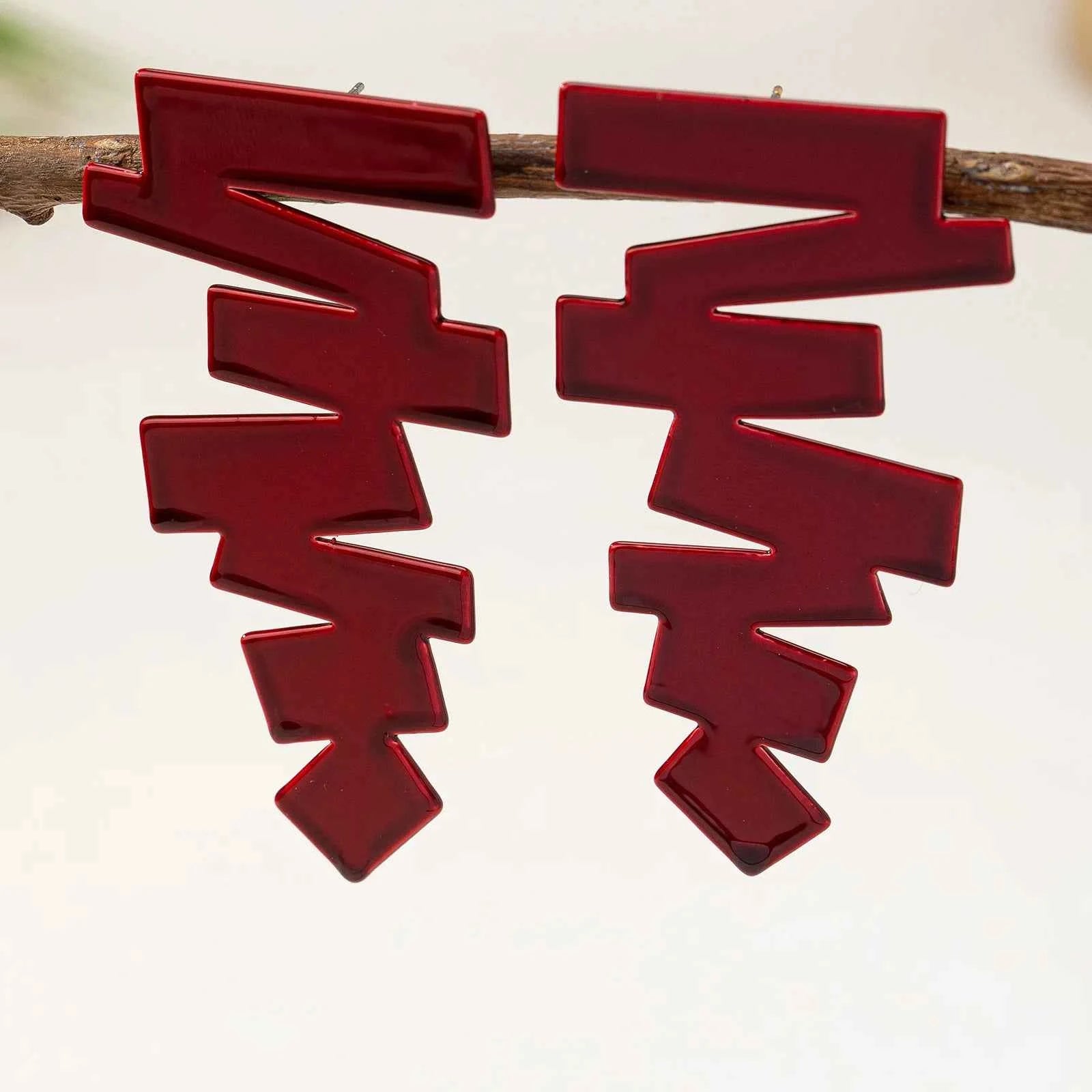 Stud Earrings for Women Personalized Geometric Irregular Ear Accessories Fashion Jewelry Holiday Party Gift OL DE059