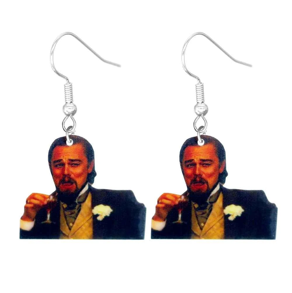 Animal Earrings For Women Cute Female Acrylic Earrings Funny  Personal Party Gifts Duck  Dog Cat