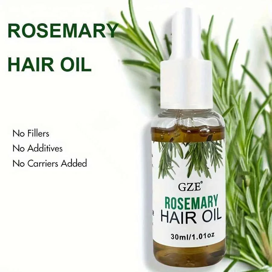 GZE Rosemary Oil For Hair Strengthens Rosemary Scalp Care | All Type & Texture | Straight, Waves & Chemically - NamafadStore