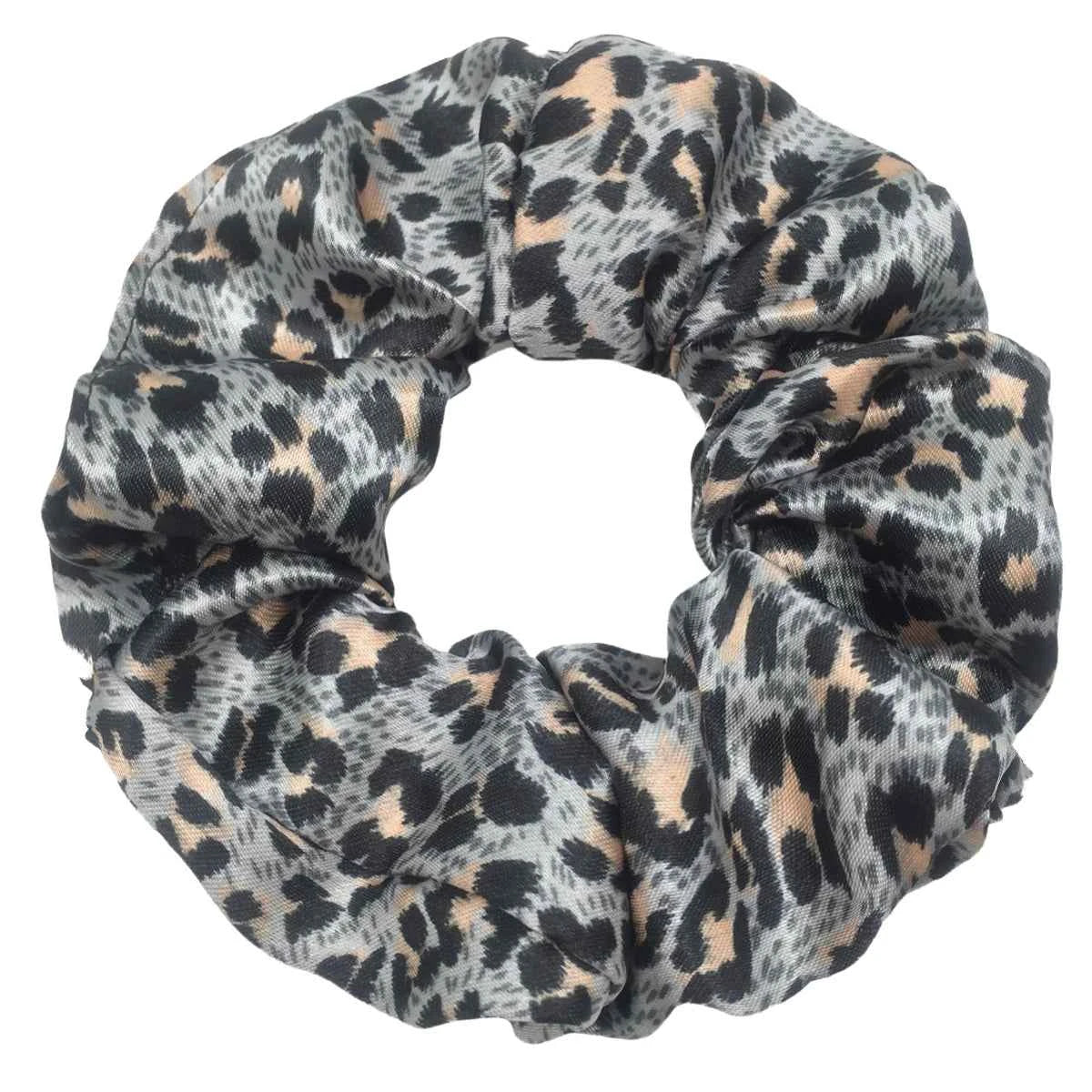 12/10pcs New Satin Fabric Sausage Loop Hair Rings Set Solid Colour Fabric Loop Hair Rope Scrunchies Headwear Ties