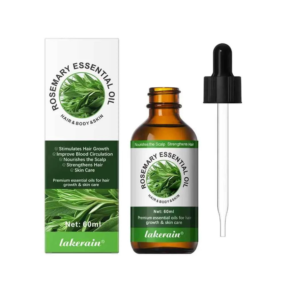 Rosemary Essential Oil Hair Care Oils Pure Natural 30ml/60ml Hair Essential Oils For Nourish Shiny Hair Healthy Care - NamafadStore
