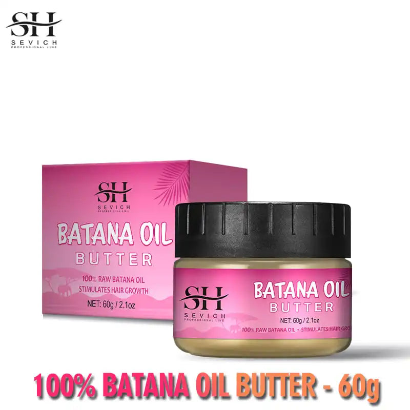 100% Pure Batana Oil From Honduras Natural Batana Butter For Hair Growth Alopecia Areata Hair Loss Treatment For Men & Women - NamafadStore