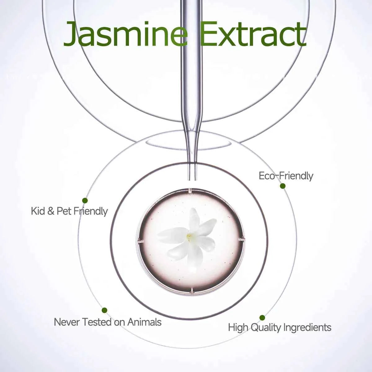 Jasmine essential oil for body massage, aromatherapy diffuser, facial skin care, spa, long-lasting fragrance. - NamafadStore