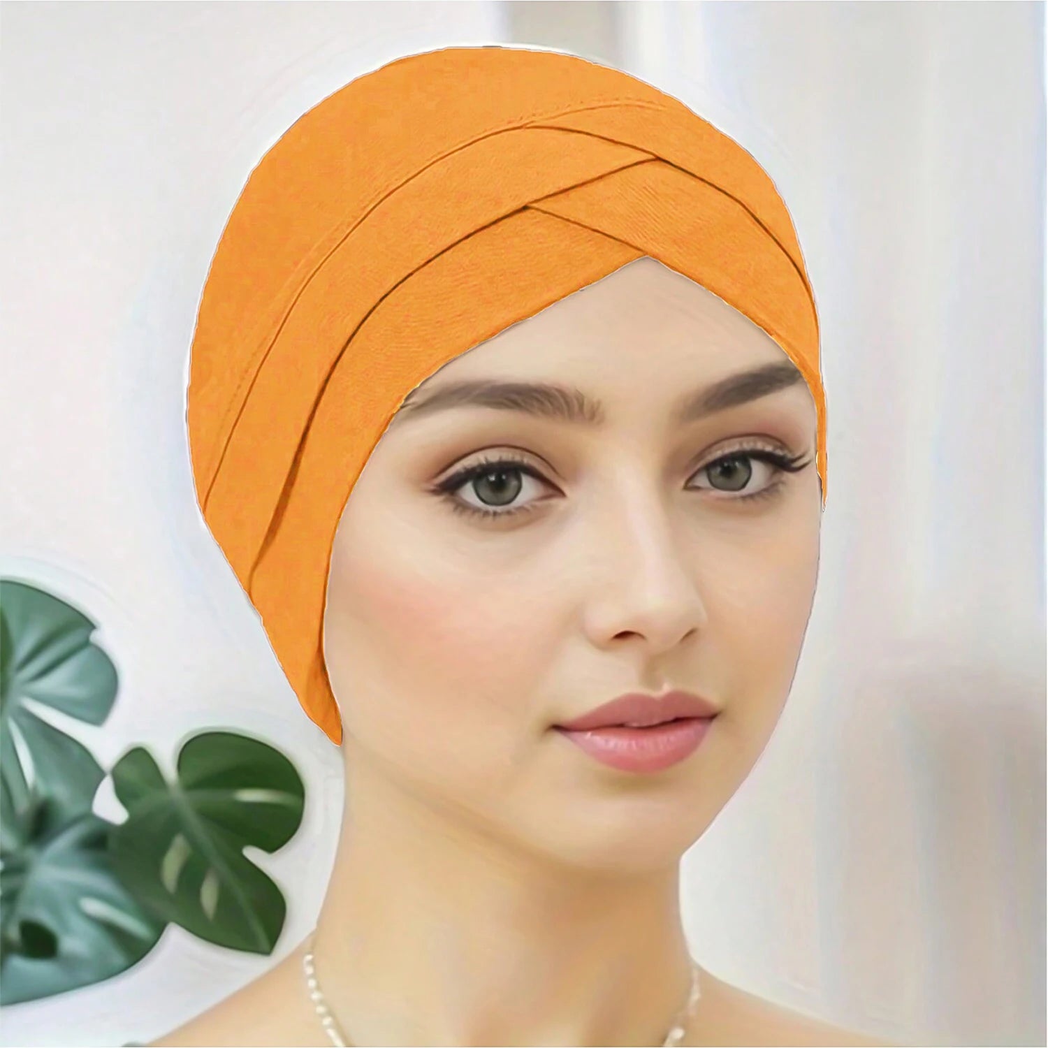 Women's Fashion Turbans New Two Layer Brim Cap Comfortable and Versatile Outdoor Leisure Sports Headband Hat - NamafadStore