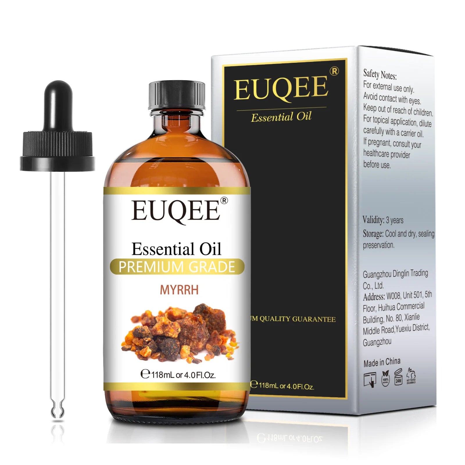 EUQEE 4 Fl Oz Essential Oils for Aromatherapy Humidifiers Aromatic Diffuser Making Scents Candle Handmade Soap Home Fragrance - NamafadStore
