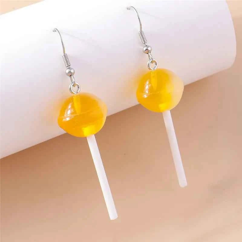Aihua New In Fashion Women Earrings Cute Resin Food Snacks Potato Chips Earrings Handmade Party Jewelry Gifts