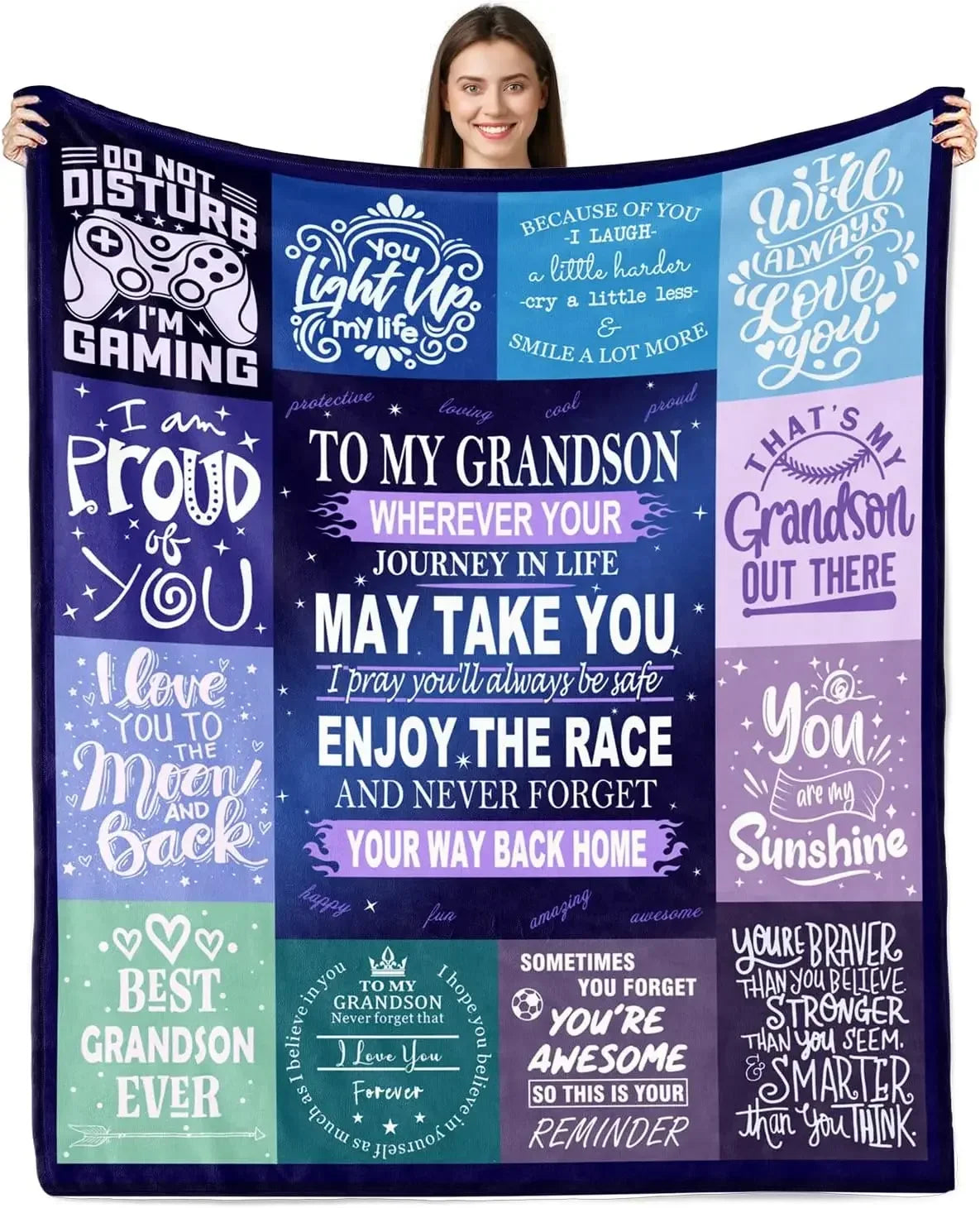 Cozy Soft Throw Blanket – Best Friend Birthday Gift & Home Décor