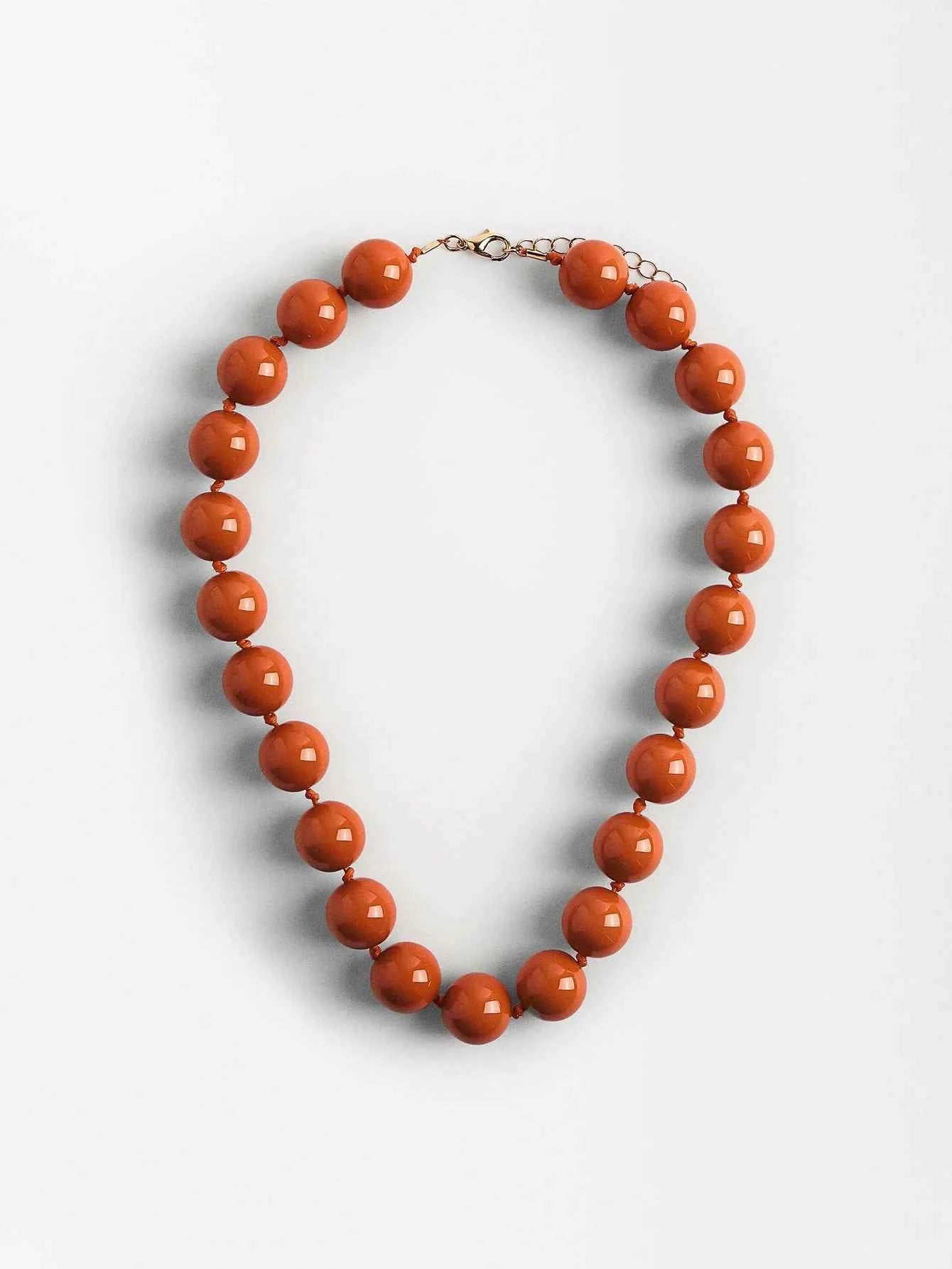 Bohemia Bead Round Colourfulne Neckalce for Women Fashion Banquet Colorful Geometric Holiday Jewelry Party Gifts