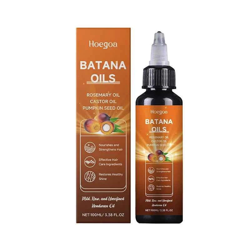 Batana Hair Oil Nourishes hair follicles and smoothen hair with nourishing hair oil