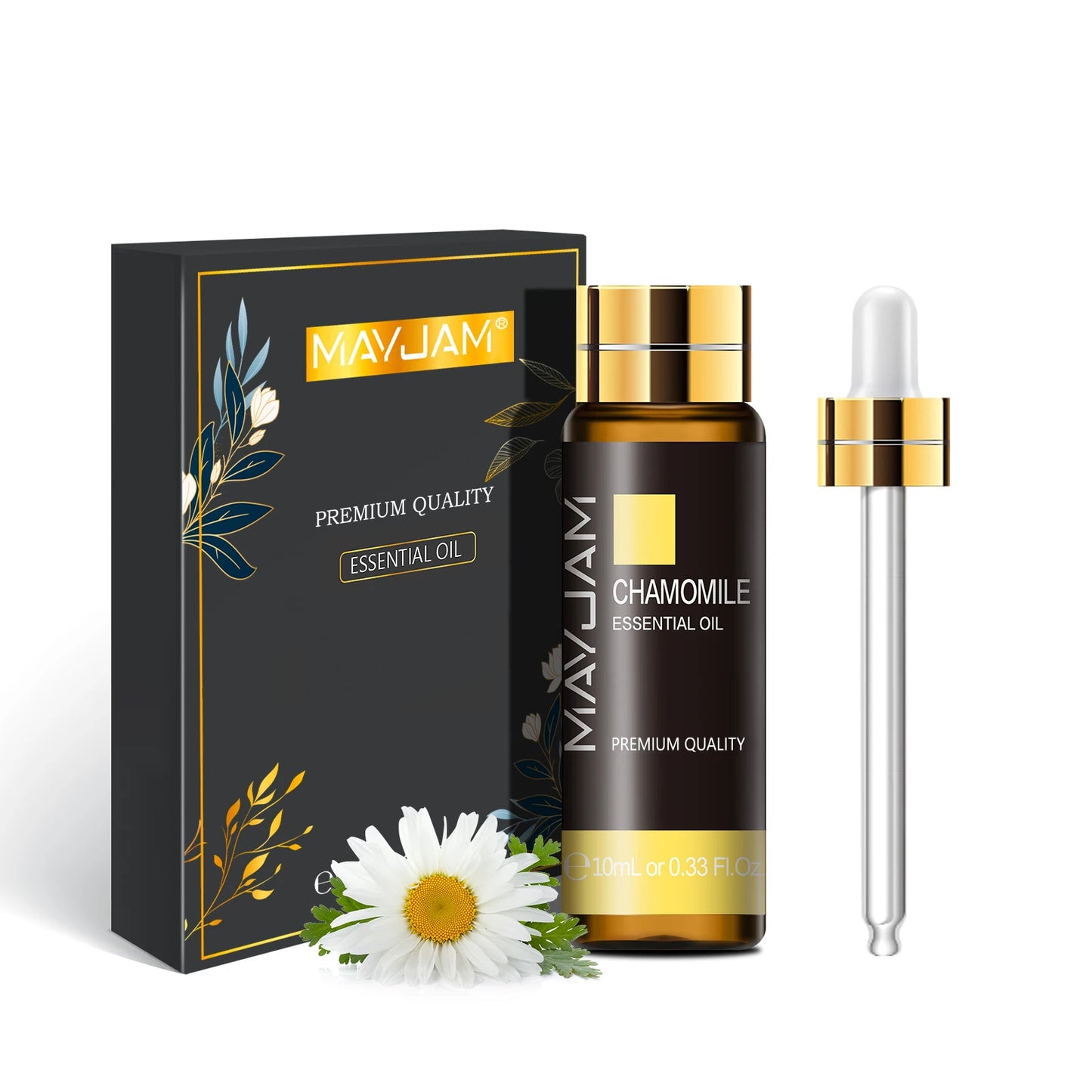 MAYJAM 10ml Pure Essential Oil Lavender Eucalyptus Vanilla Sandalwood Jasmine Bergamot Lemongrass Cinnamon Grapefruit 1pc - NamafadStore