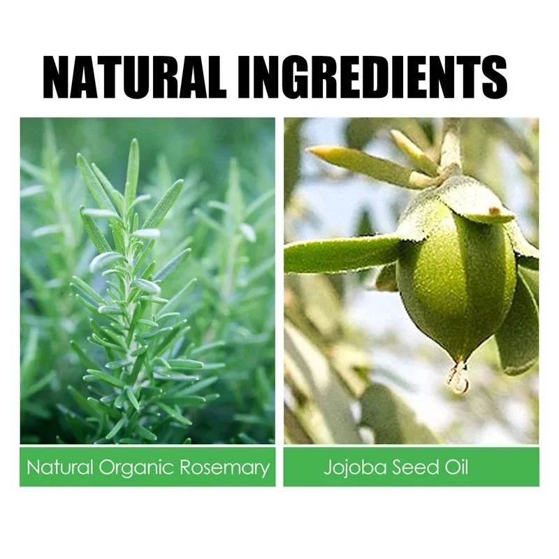 Rosemary Essential Oil Kit Mint Split Ends Dry Spray Nourishing Treatment Hair Mask Strengthening Moisturizing Shampoo Women Men - NamafadStore