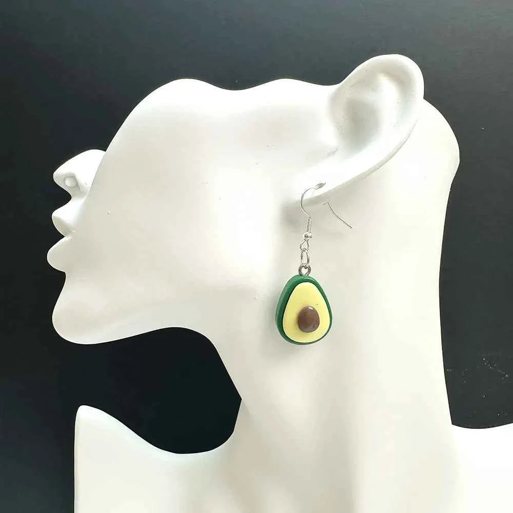 1 Pair Colored 3D Donut Food Drop Earrings For Women Kid Gift Fashion Creative Funny Kawaii Cake Charms Dangle Earrings Jewelry