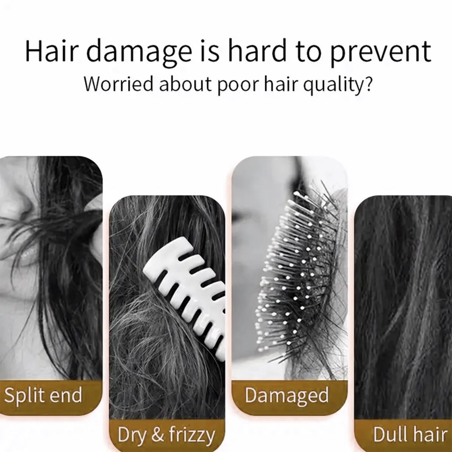 Magical Keratin Hair Mask 5 Seconds Fast Repair Damaged Frizzy Hair Soft Smooth Shiny Straightening Deep Moisturizing Hair Care - NamafadStore