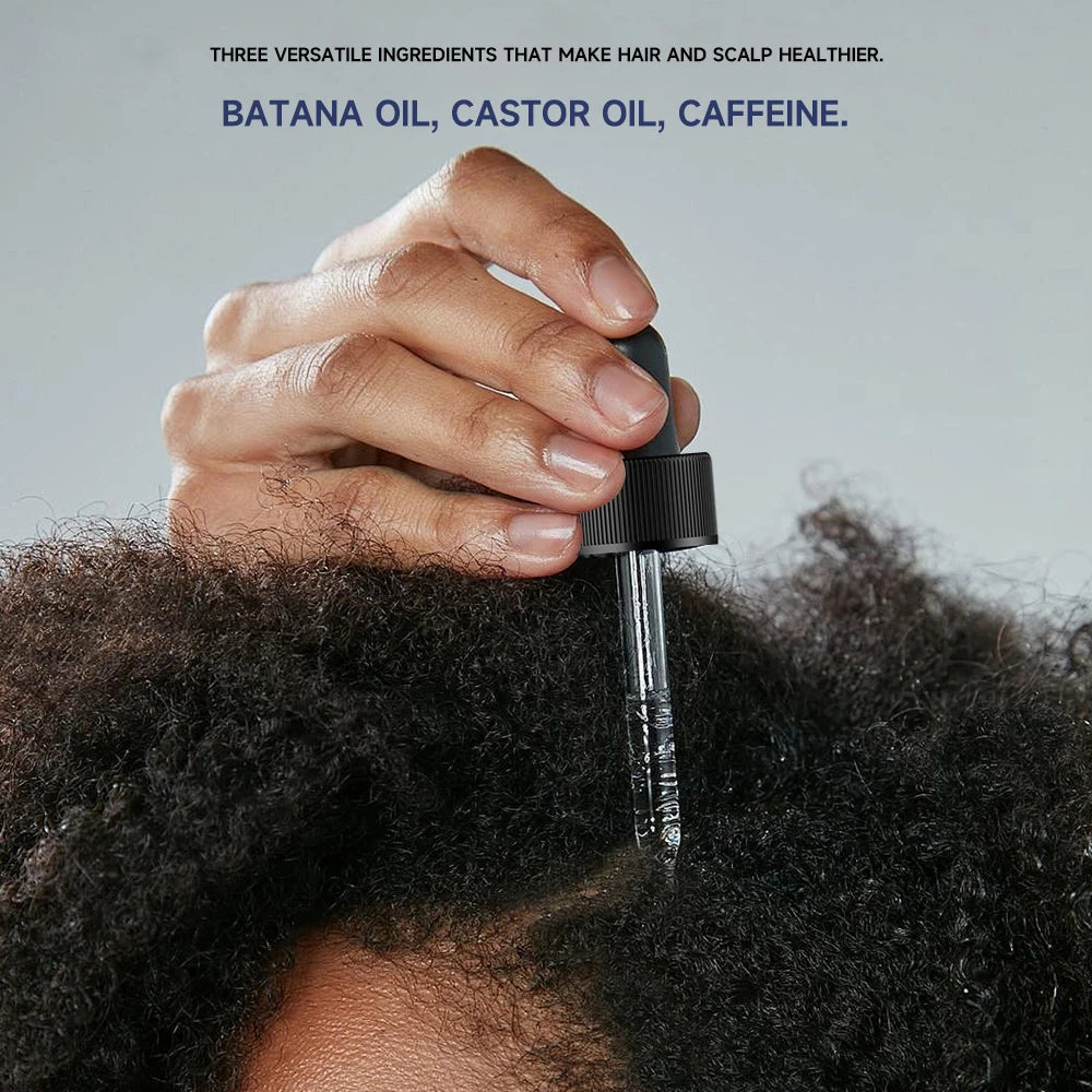 Batana & caffeine Oil For Healthy Hair Treatment Oil Enhances HairDamaged Hair Treatment Oil Anti-Hair Loss Care  Conditioner - NamafadStore