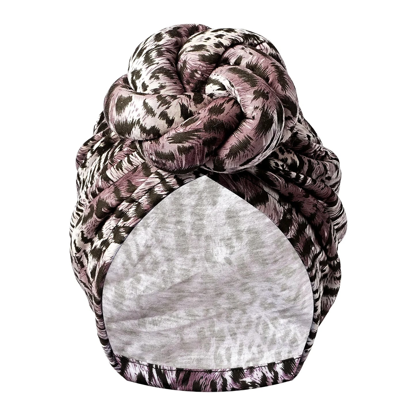 New African Turban for Women Large Flower Stretch Turban Headwrap Beanie Hat Ladies Turbante Mujer Bandanas Chemo Cap Head Cover - NamafadStore