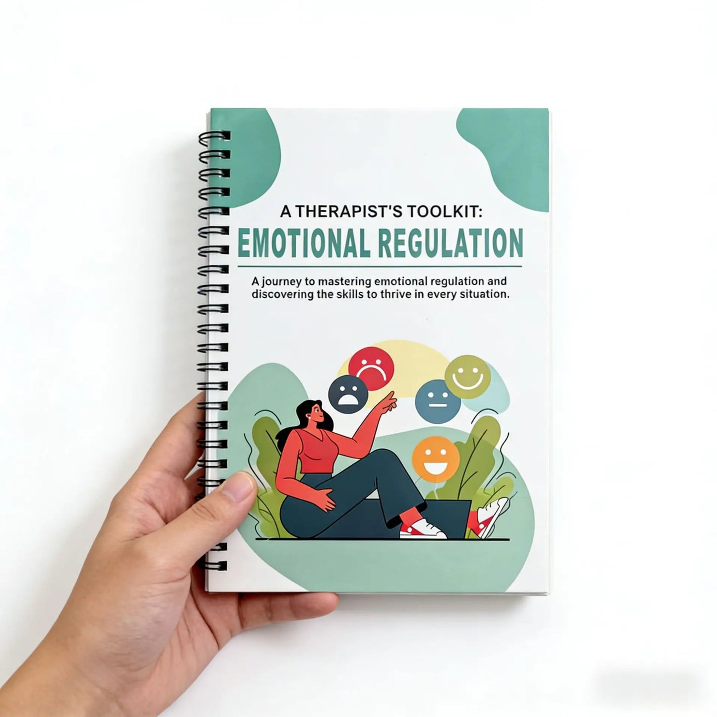 Emotional Regulation Workbook for Adults & Teens – CBT & Self-Care Journal