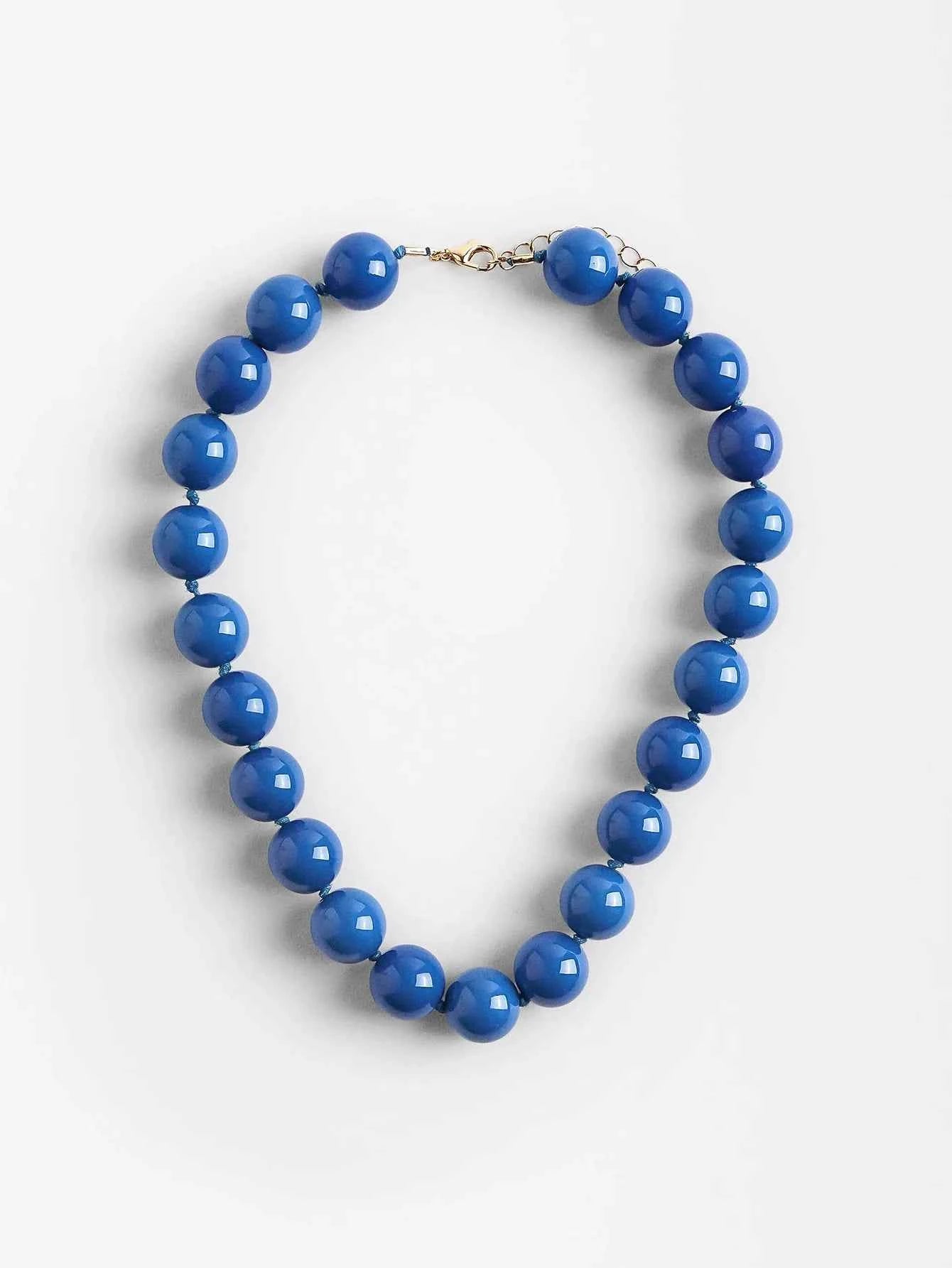 Bohemia Bead Round Colourfulne Neckalce for Women Fashion Banquet Colorful Geometric Holiday Jewelry Party Gifts