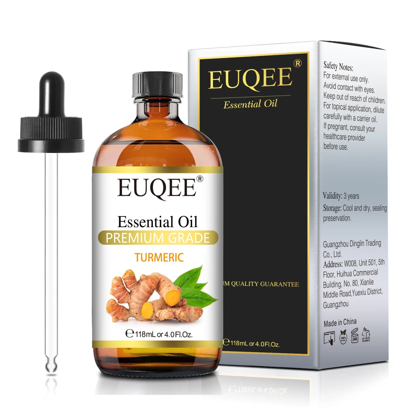 EUQEE 4 Fl Oz Essential Oils for Aromatherapy Humidifiers Aromatic Diffuser Making Scents Candle Handmade Soap Home Fragrance - NamafadStore