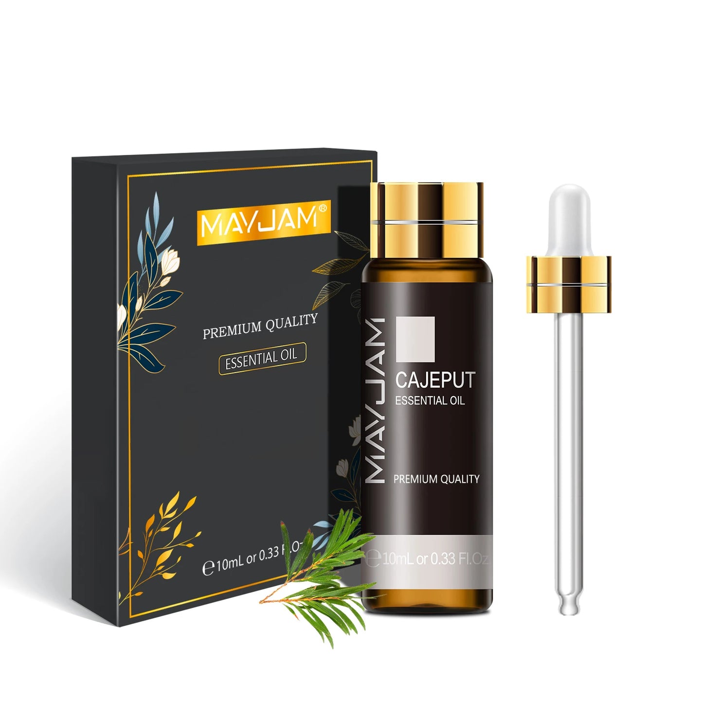 MAYJAM 10ml Pure Essential Oil Lavender Eucalyptus Vanilla Sandalwood Jasmine Bergamot Lemongrass Cinnamon Grapefruit 1pc - NamafadStore