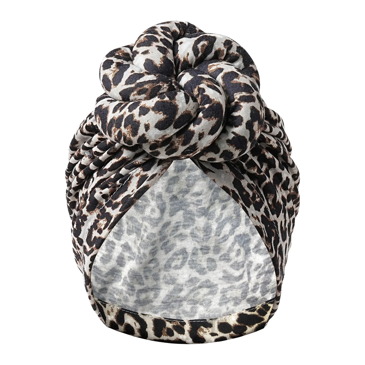 New African Turban for Women Large Flower Stretch Turban Headwrap Beanie Hat Ladies Turbante Mujer Bandanas Chemo Cap Head Cover - NamafadStore