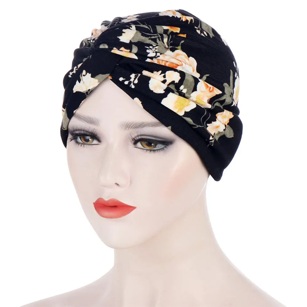 Women Muslim Braid Turban Hat for Cancer Chemo Hair Loss Cover Beanie Bonnets - Stylish and Comfortable