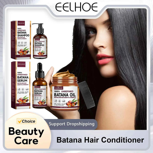 Batana Oil Hair Conditioner Moisturizing for Damaged Hair Roots Repair Anti Drying Revitalizing the Hairs Keratin Hair Shampoo