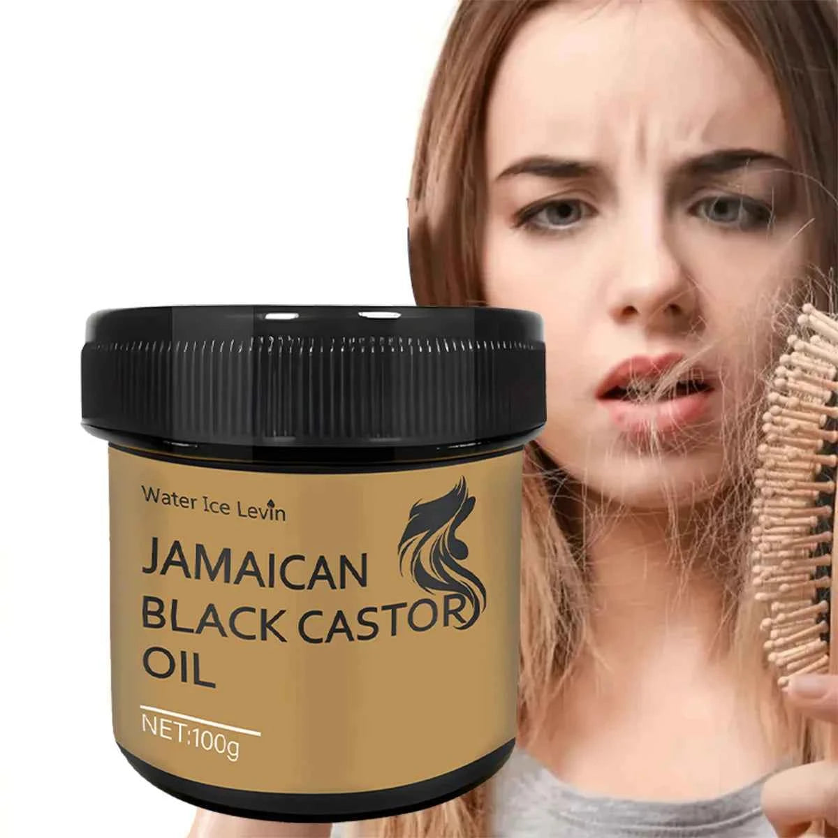 Jamaican Black Castor Oil Hair Care Essence Dry Hair Repair Boost Oil Nourishing Formula Black Castor Hair Oil Hair Growth Oil - NamafadStore