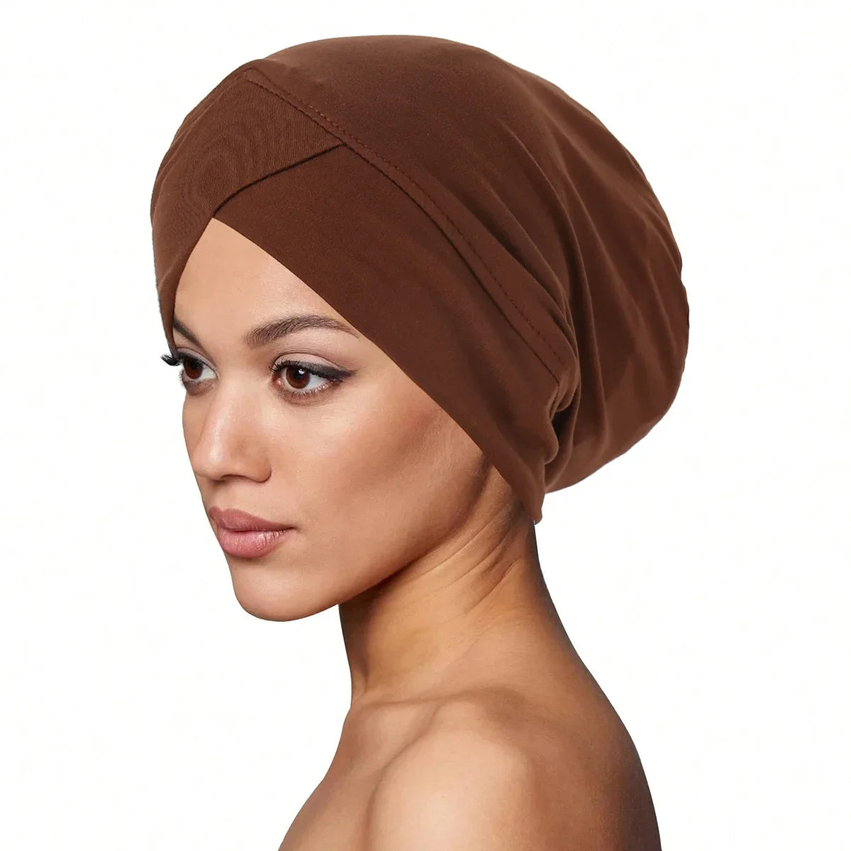 New African Women Print Turban Flower Beanies Bonnet Muslim Hijab Headscarf Hair Loss Head Wrap Bandanas Headband Turbante Mujer - NamafadStore