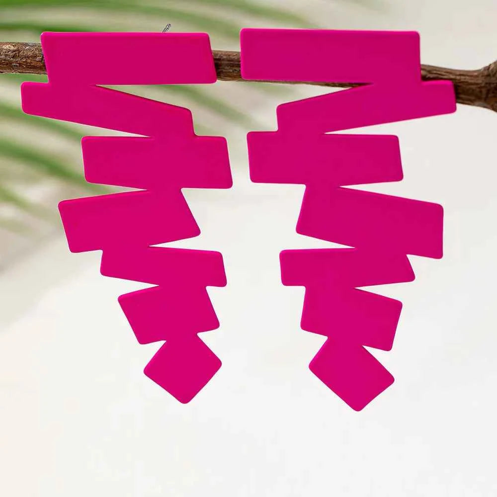 Stud Earrings for Women Personalized Geometric Irregular Ear Accessories Fashion Jewelry Holiday Party Gift OL DE059