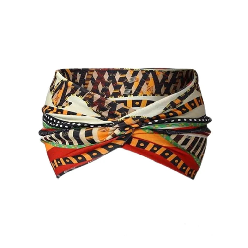 Widening High Strength Bohemian Yoga Sports Headband African Style Headband - NamafadStore