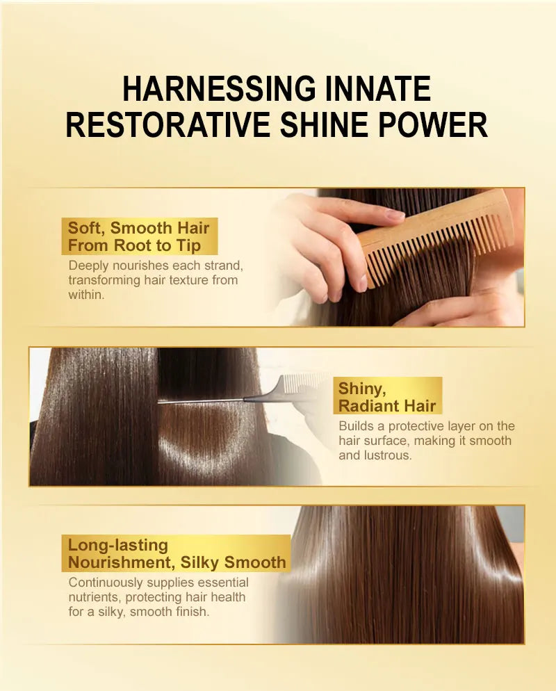 PURC Morocco Argan Oil Hair Mask Smoothing Nourishing Hair Oil Sets Repair Damaged Frizz Hair Treatment Hair Care