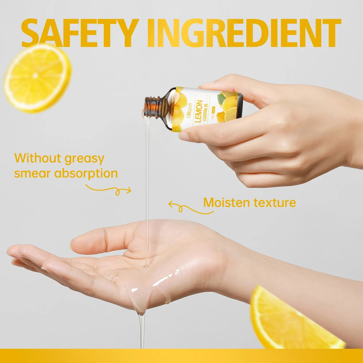 Lemon essential oil for humidifiers, aromatherapy machines, massage, skin care, body care, suitable for all skin types - NamafadStore