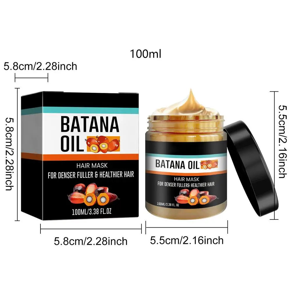 100ml Batana Hair Cream Mild Batana Oil Cream Hair Care Cream Hair Growth Alopecia Areata Hair Loss Treatments Hair Growth cream - NamafadStore