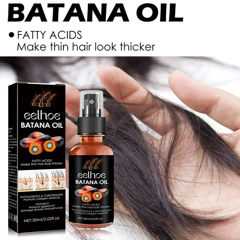 1/2pcs Batana Hair Oil Mask Essential Oil Supple Dry Hair Keratin Plant Complex Oil Dry Damaged Hair Repair Care Products - NamafadStore