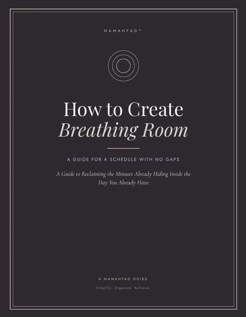 How to Create Breathing Room When You Have No Extra Time