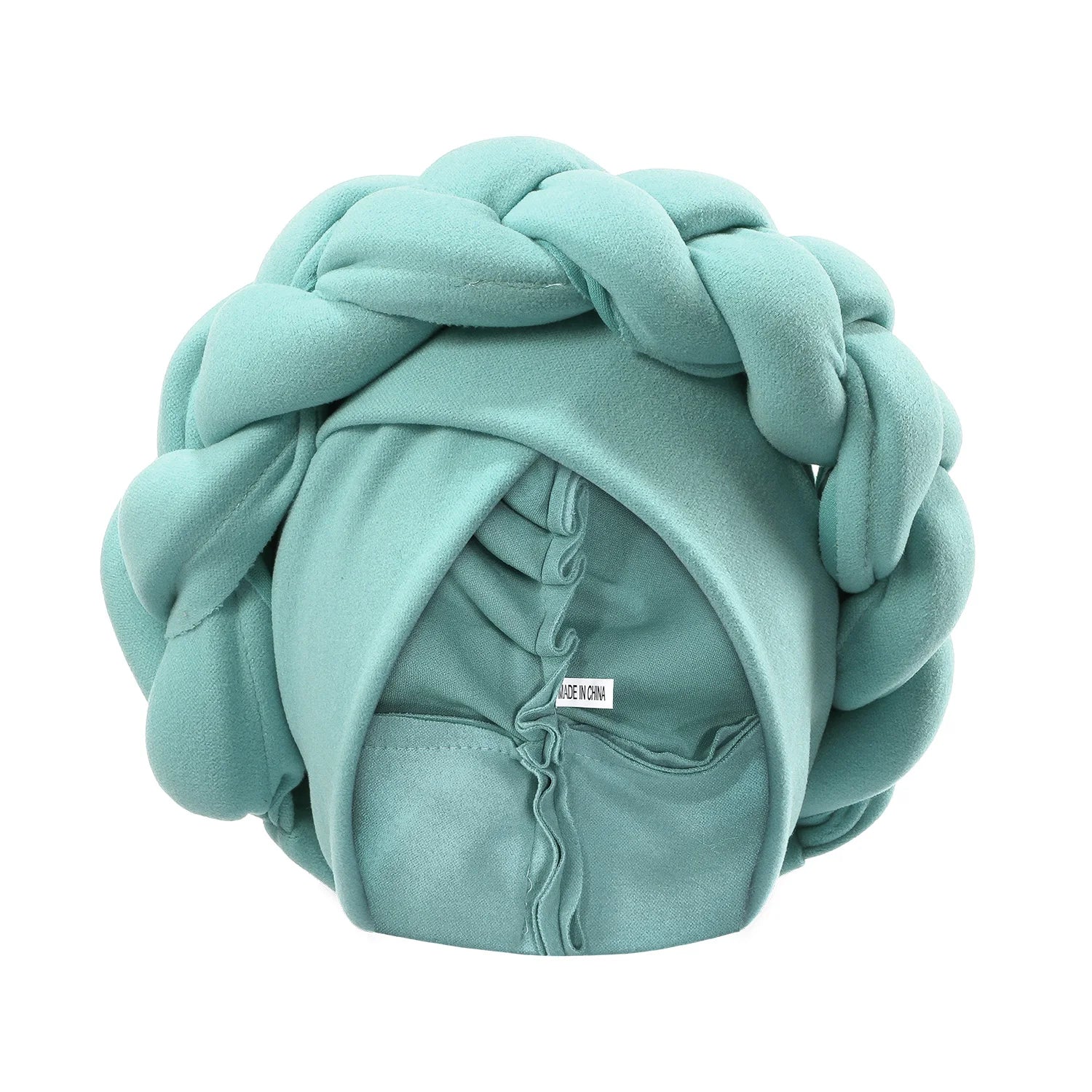 2024 New Exaggerated Braids Turban Cap for Women African Wedding Party Headwear Hats Bonnets Headband Hat Hijab Cap - NamafadStore