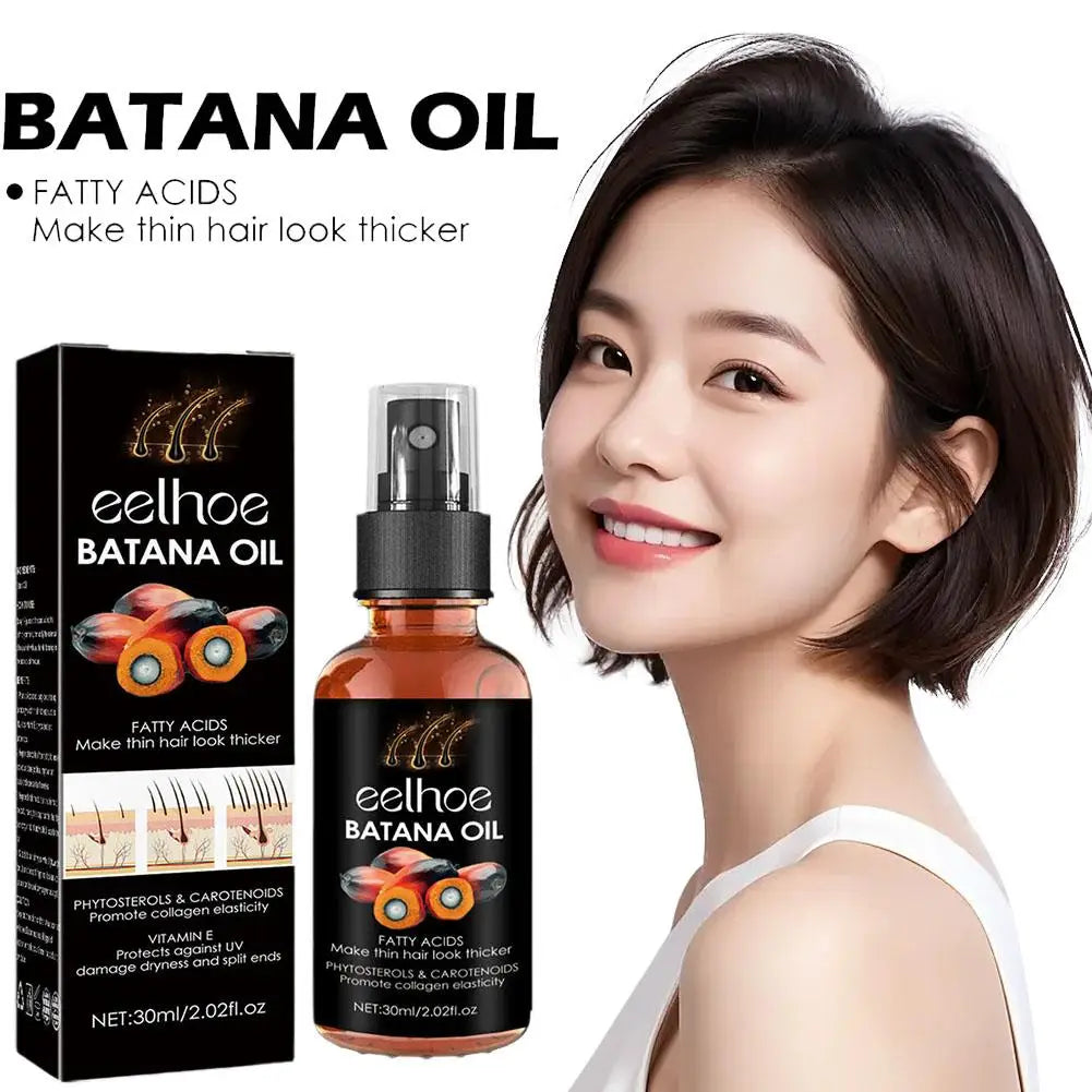 1/2pcs Batana Hair Oil Mask Essential Oil Supple Dry Hair Keratin Plant Complex Oil Dry Damaged Hair Repair Care Products - NamafadStore