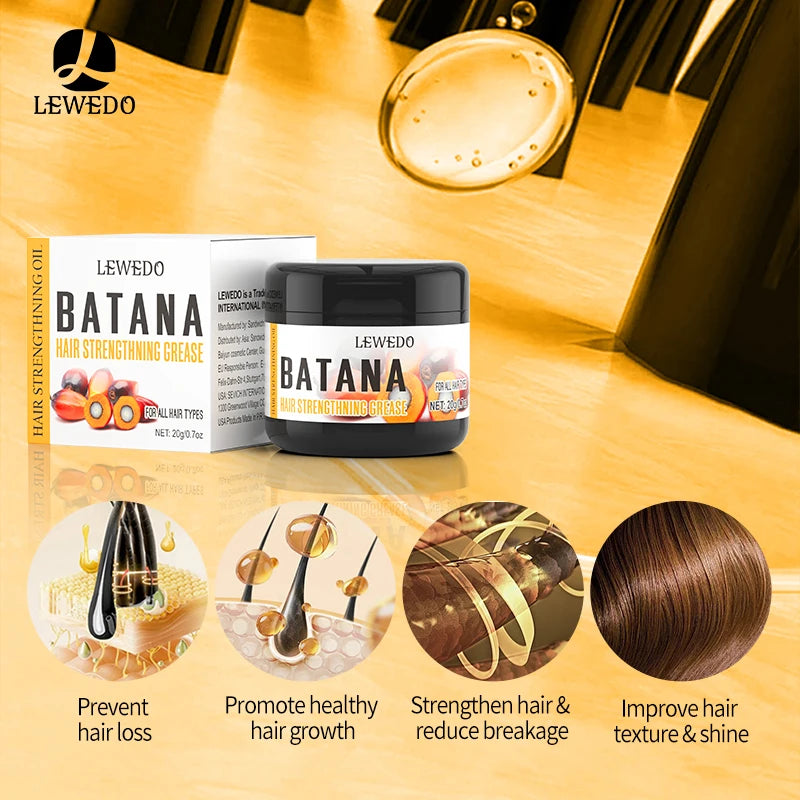 100% Pure Batana Hair Care Oil Hair Growth Oil For Natural Treatment Nourish Reduce Hair Loss Anti-Breakage Hair Thickn Products - NamafadStore