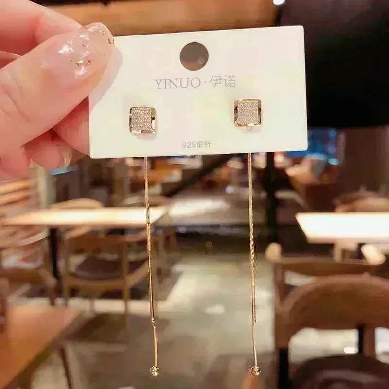 Exquisite Yellow Zircon Lemon Earrings For Women Fashion Personalized Daily Accessory Party Jewelry Birthday Anniversary Gifts