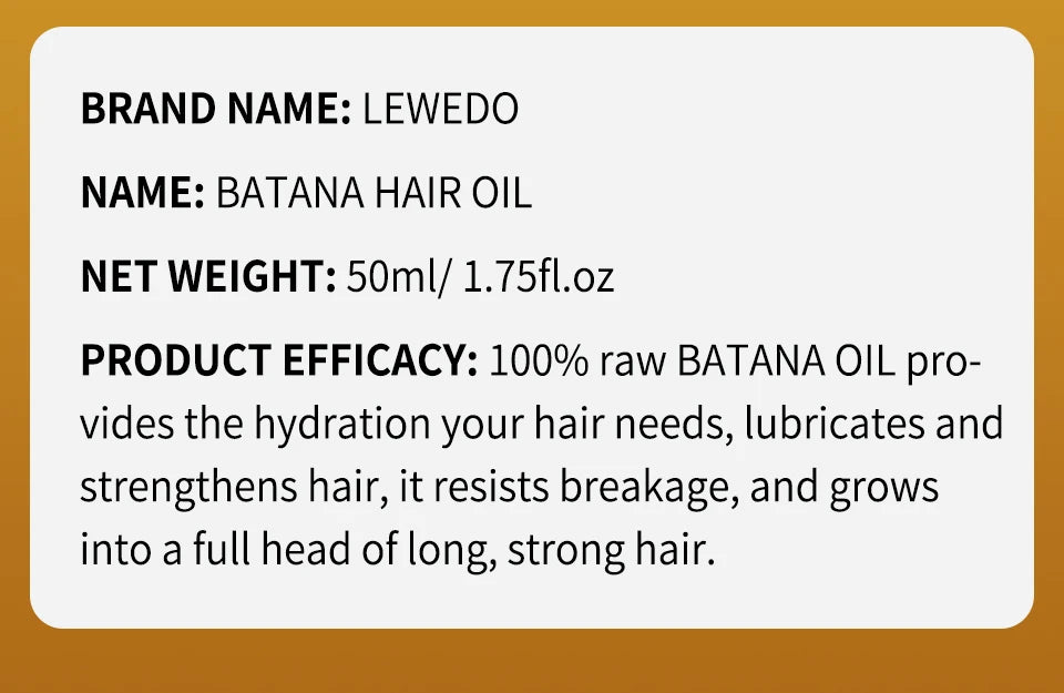 Fast Hair Growth Oil Africa Crazy Traction Alopecia batana Hair Mask Anti Hair Break Hair Strengthener Hair Loss Treatment Spray - NamafadStore