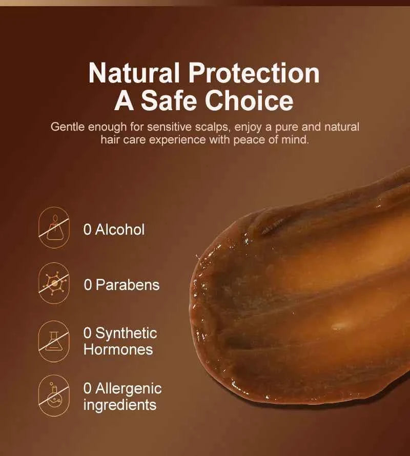 PURC Hair Mask Batana Oil Smoothing Straightening Repair Damaged Hair Anti-Frizz Nourish Shine Hair Treatment Hair Care Products