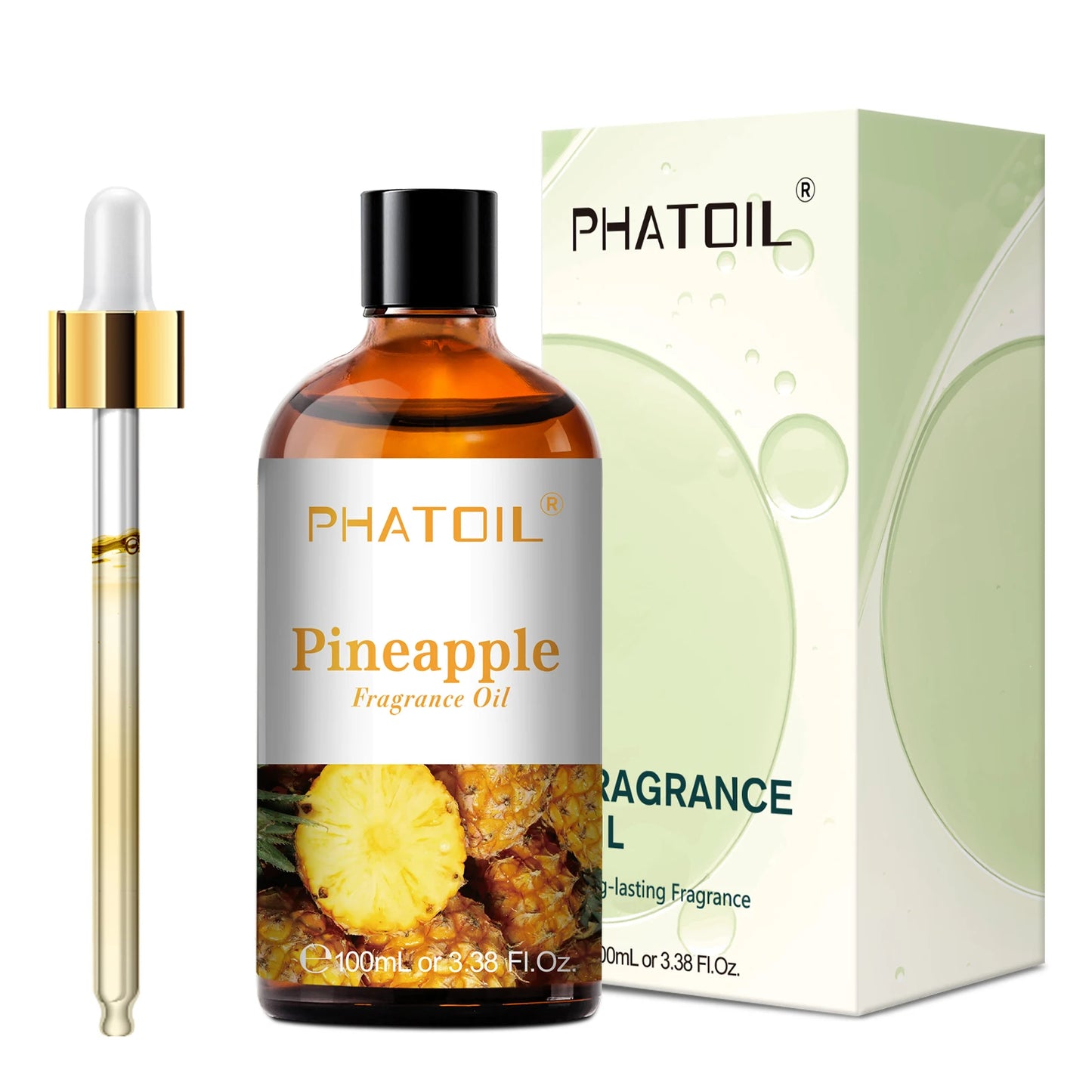PHATOIL 100ml Aromatherapy Fragrance Oil Coconut & Vanilla Strawberry Cherry Lemon Papaya Aroma Oils For Diffuser Candle Making - NamafadStore